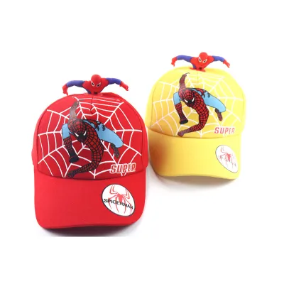 Spiderman 3D Cartoon Cap for Kids